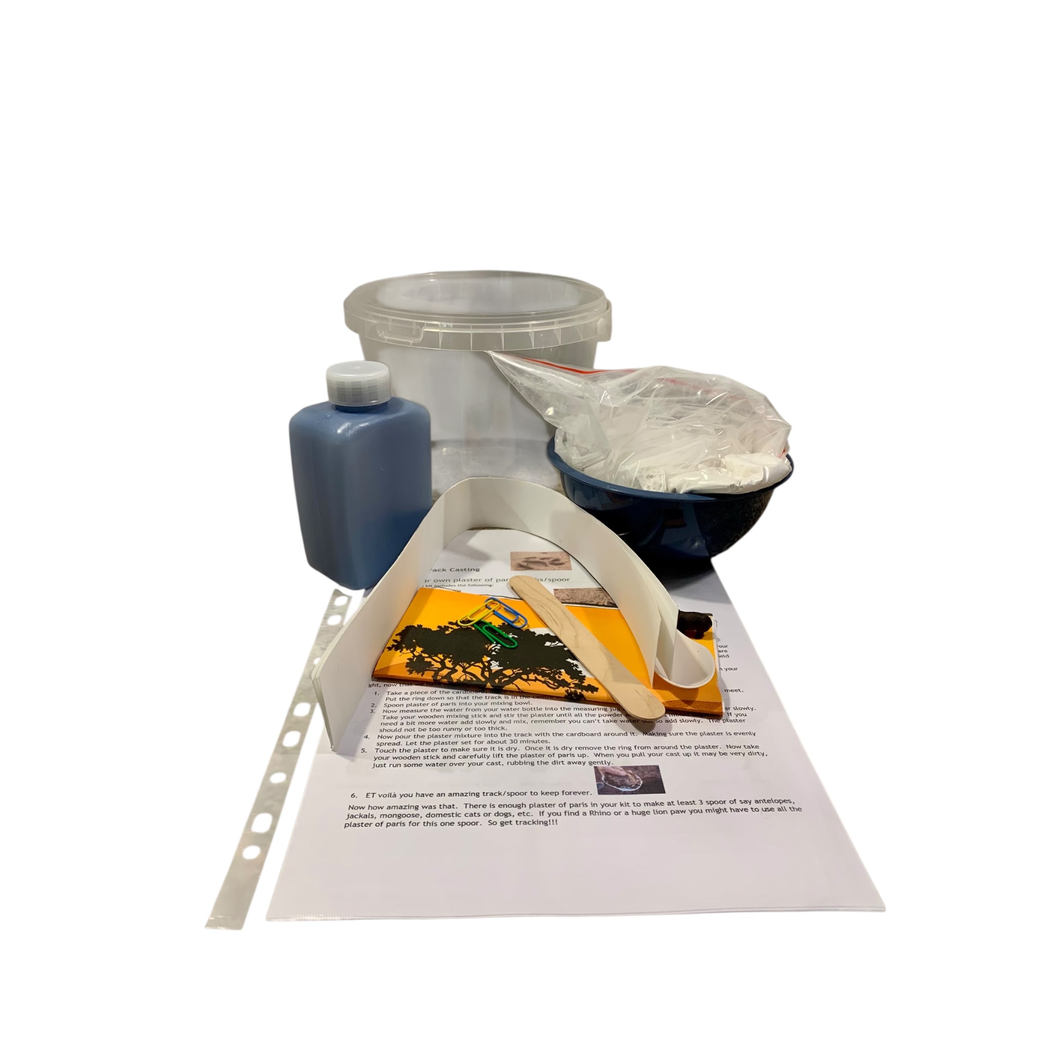 Animal Tracking Casting Kit - Image 4
