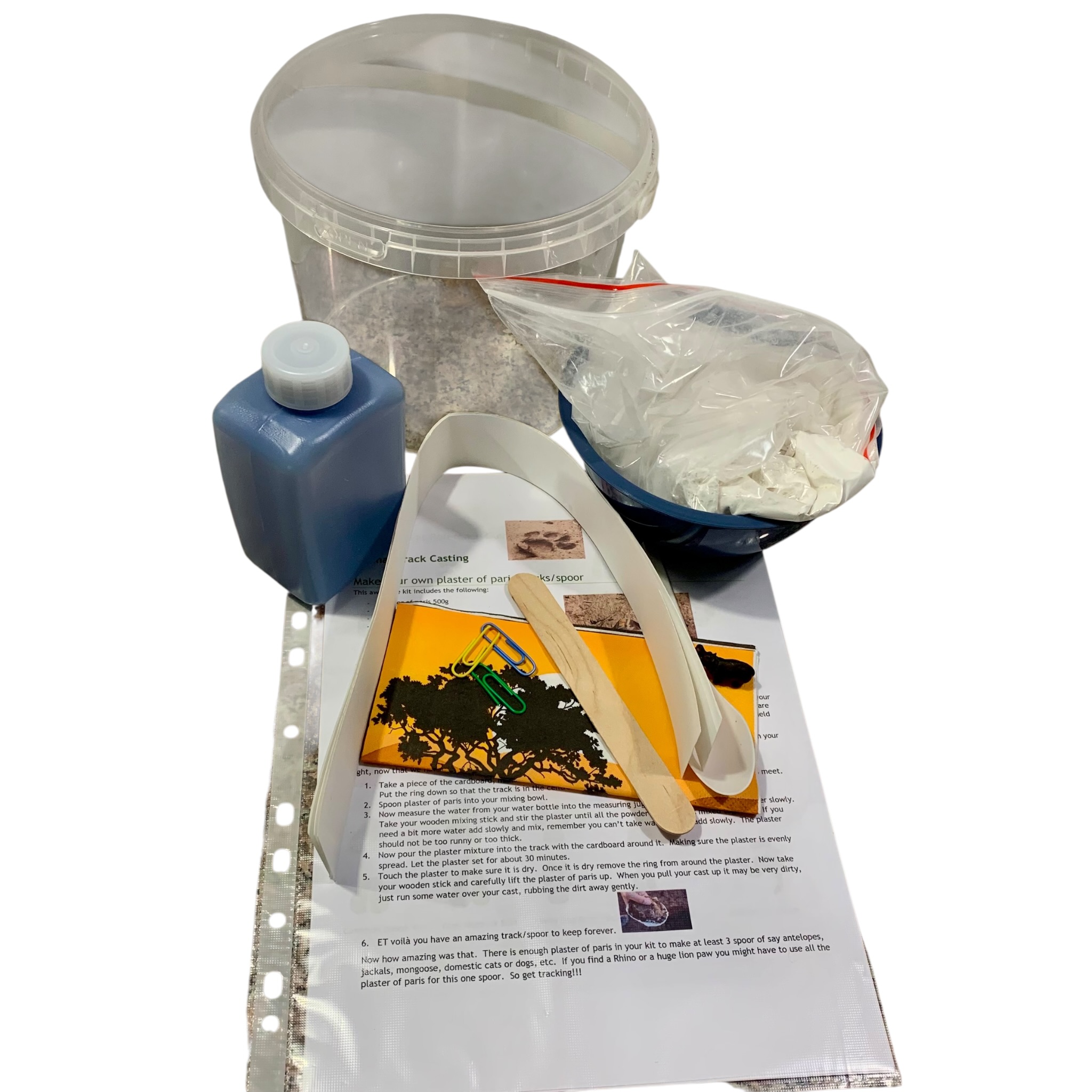 Animal Tracking Casting Kit - Image 11