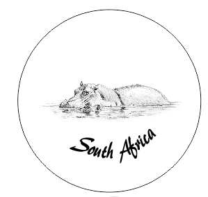 Button Magnet Hippo Drawing