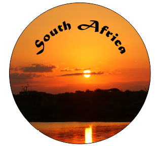 Button Magnet Sunset Water