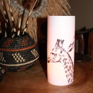 Candle Shade Giraffe Assorted