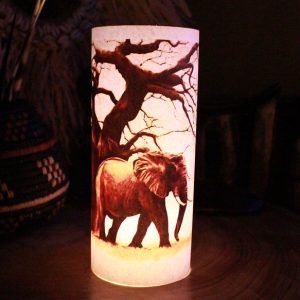 Candle Shade Elephant Assorted