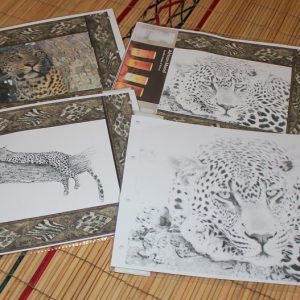 Candle Shade Leopard Assorted