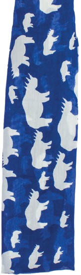 Scarf-Rhino-Blue (Small)