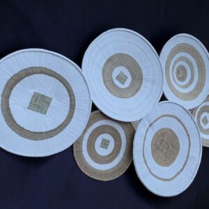 Tonga Basket Painted 55cm