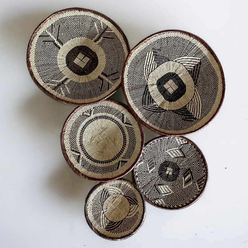 Tonga Basket Natural 30cm