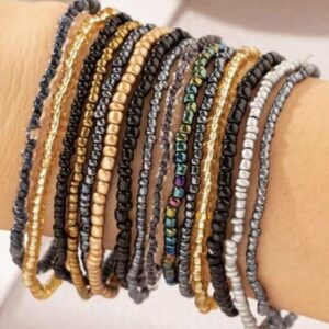 Seed Bead Bracelet Single Assorted
