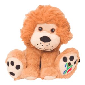 Lion Big Foot with SA Flag