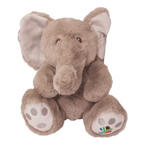 Big Foot Elephant with SA Flag