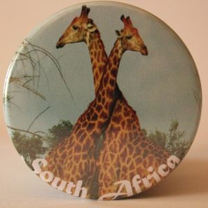 Button Badge Giraffe