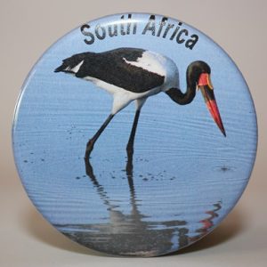 Button Badge Saddle Bill Stork