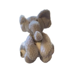 Elephant Fluffy Blanket Toy Patterned