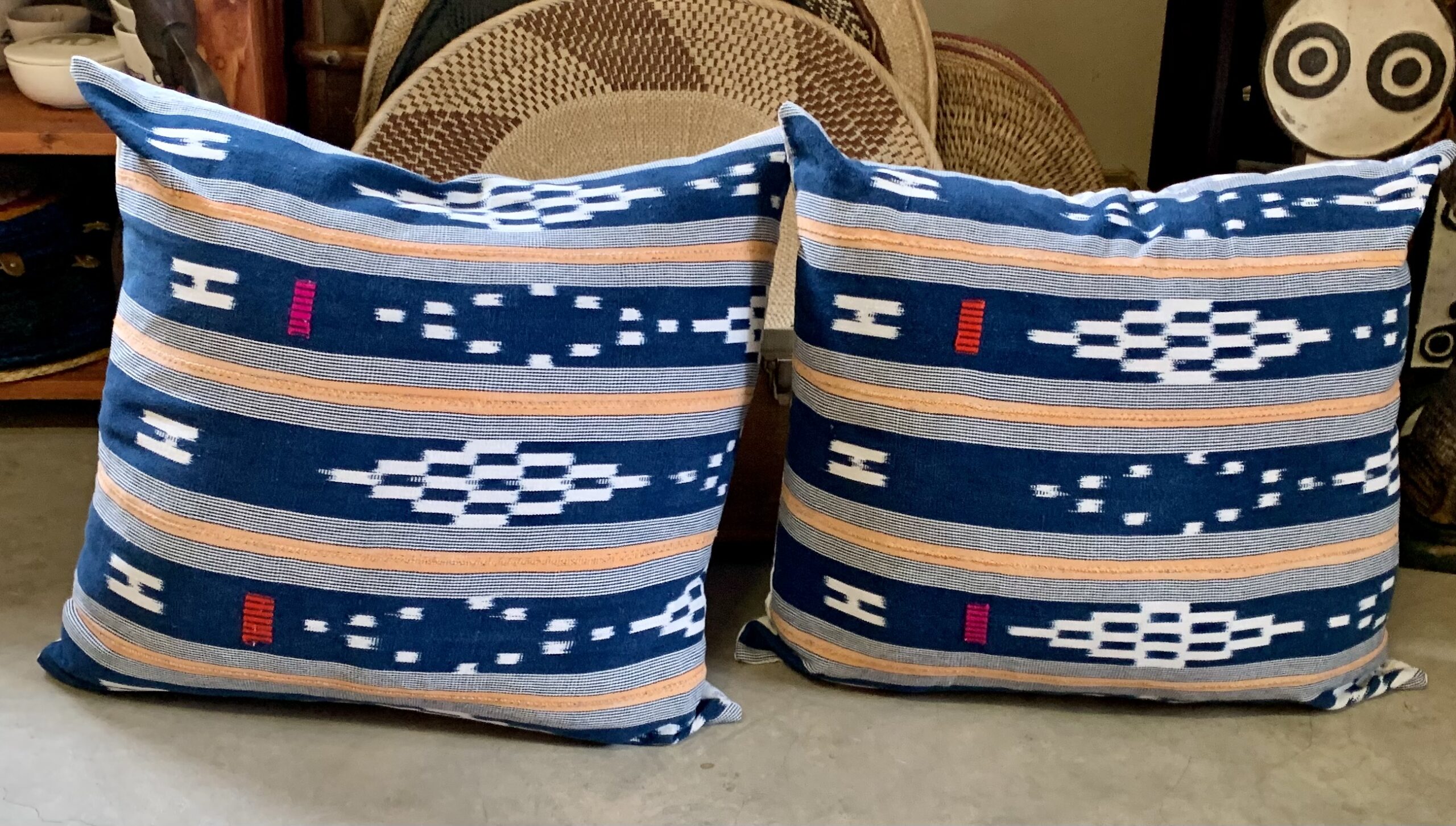 African Baule Mudcloth Pillow Cover 55cm - Image 8
