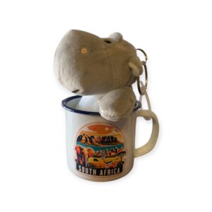 Enamel Mug 7cm and Hippo
